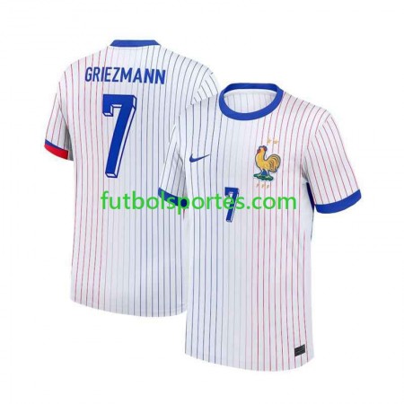 Camiseta Francia Antoine Griezmann 7 Segunda Equipación Euro 2024